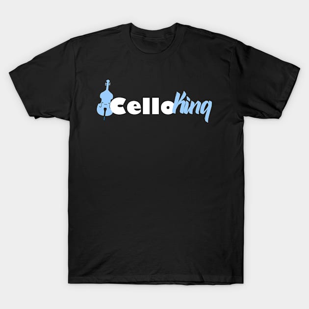 cello king T-Shirt by Jabinga